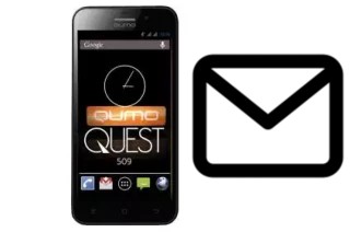 Richten Sie E-Mails auf dem Qumo QUEST 509 ein