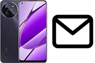 Richten Sie E-Mails auf dem Realme 11 4G ein