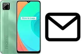 Richten Sie E-Mails auf dem Realme C11 ein