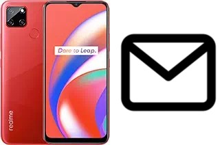 Richten Sie E-Mails auf dem Realme C12 ein