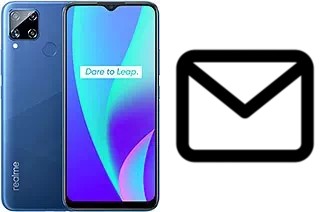 Richten Sie E-Mails auf dem Realme C15 ein