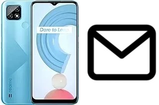 Richten Sie E-Mails auf dem Realme C21 ein