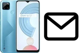 Richten Sie E-Mails auf dem Realme C21Y ein