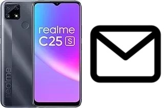 Richten Sie E-Mails auf dem Realme C25s ein