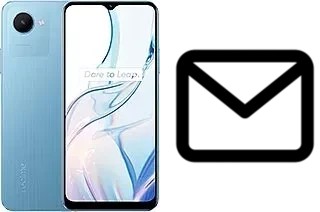 Richten Sie E-Mails auf dem Realme C30s ein