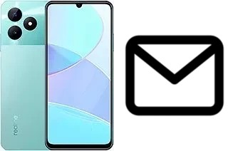 Richten Sie E-Mails auf dem Realme C51 ein