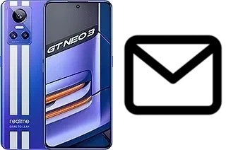 Richten Sie E-Mails auf dem Realme GT Neo3 ein