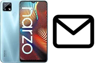 Richten Sie E-Mails auf dem Realme Narzo 20 ein