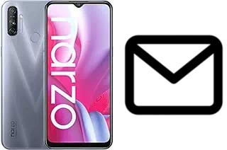 Richten Sie E-Mails auf dem Realme Narzo 20A ein