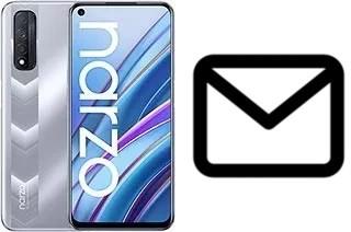 Richten Sie E-Mails auf dem Realme Narzo 30 ein