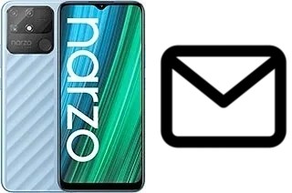 Richten Sie E-Mails auf dem Realme Narzo 50A ein