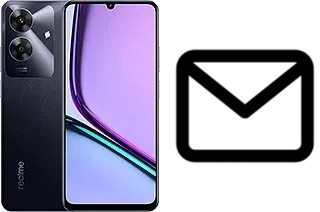 Richten Sie E-Mails auf dem Realme Note 60 ein