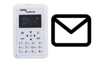 Richten Sie E-Mails auf dem RoyalStar W102 ein