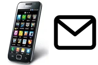 Richten Sie E-Mails auf dem Samsung I909 Galaxy S ein