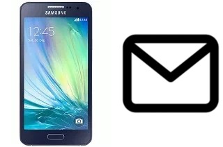 Richten Sie E-Mails auf dem Samsung Galaxy A3 Duos ein