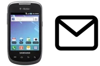 Richten Sie E-Mails auf dem Samsung Dart T499 ein