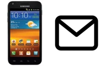 Richten Sie E-Mails auf dem Samsung Galaxy S II Epic 4G Touch ein