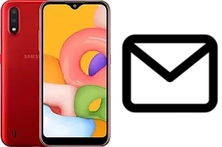 Richten Sie E-Mails auf dem Samsung Galaxy A01 ein