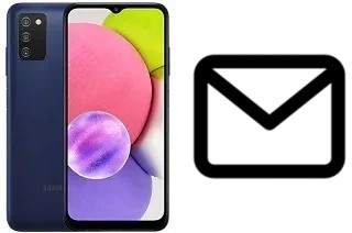 Richten Sie E-Mails auf dem Samsung Galaxy A03s ein