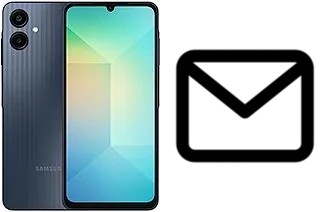 Richten Sie E-Mails auf dem Samsung Galaxy A06 ein