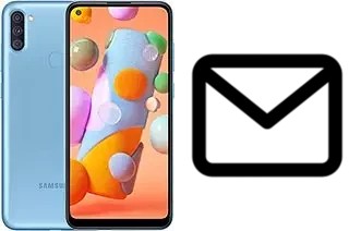 Richten Sie E-Mails auf dem Samsung Galaxy A11 ein