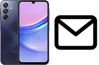 Richten Sie E-Mails auf dem Samsung Galaxy A15 ein