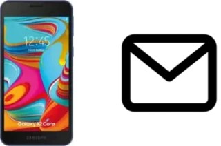 Richten Sie E-Mails auf dem Samsung Galaxy A2 Core ein