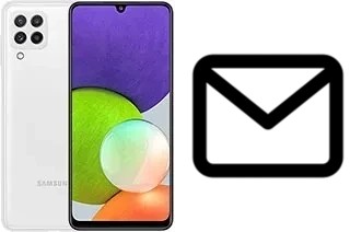 Richten Sie E-Mails auf dem Samsung Galaxy A22 ein