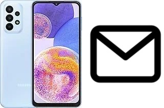 Richten Sie E-Mails auf dem Samsung Galaxy A23 ein