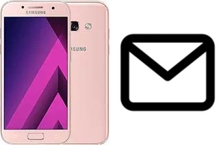 Richten Sie E-Mails auf dem Samsung Galaxy A3 (2017) ein