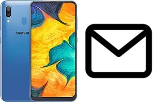 Richten Sie E-Mails auf dem Samsung Galaxy A30 ein