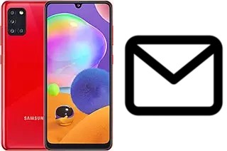 Richten Sie E-Mails auf dem Samsung Galaxy A31 ein