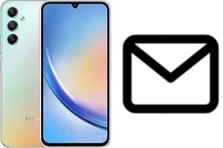 Richten Sie E-Mails auf dem Samsung Galaxy A34 ein