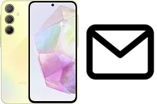 Richten Sie E-Mails auf dem Samsung Galaxy A35 ein