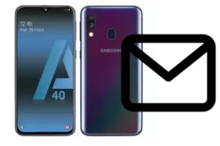 Richten Sie E-Mails auf dem Samsung Galaxy A40s ein