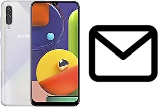 Richten Sie E-Mails auf dem Samsung Galaxy A50s ein