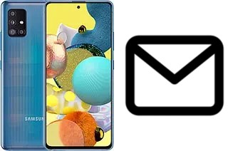 Richten Sie E-Mails auf dem Samsung Galaxy A51 5G UW ein