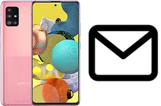 Richten Sie E-Mails auf dem Samsung Galaxy A51 5G ein