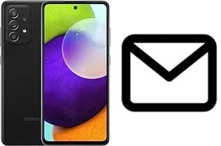 Richten Sie E-Mails auf dem Samsung Galaxy A52 ein