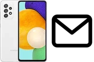 Richten Sie E-Mails auf dem Samsung Galaxy A52 5G ein