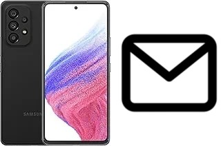 Richten Sie E-Mails auf dem Samsung Galaxy A53 5G ein