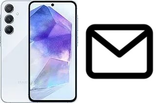 Richten Sie E-Mails auf dem Samsung Galaxy A55 ein