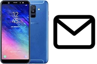 Richten Sie E-Mails auf dem Samsung Galaxy A6+ (2018) ein