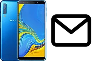 Richten Sie E-Mails auf dem Samsung Galaxy A7 (2018) ein