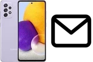 Richten Sie E-Mails auf dem Samsung Galaxy A72 5G ein