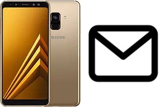 Richten Sie E-Mails auf dem Samsung Galaxy A8 (2018) ein