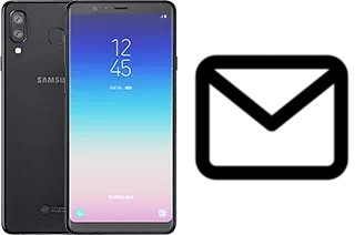 Richten Sie E-Mails auf dem Samsung Galaxy A8 Star (A9 Star) ein