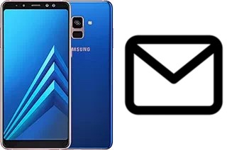 Richten Sie E-Mails auf dem Samsung Galaxy A8+ (2018) ein