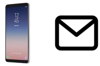 Richten Sie E-Mails auf dem Samsung Galaxy A8 Star ein