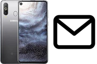 Richten Sie E-Mails auf dem Samsung Galaxy A8s ein